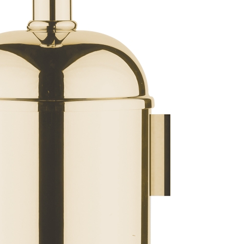 Wall Fixing for Toilet Brush - Gold