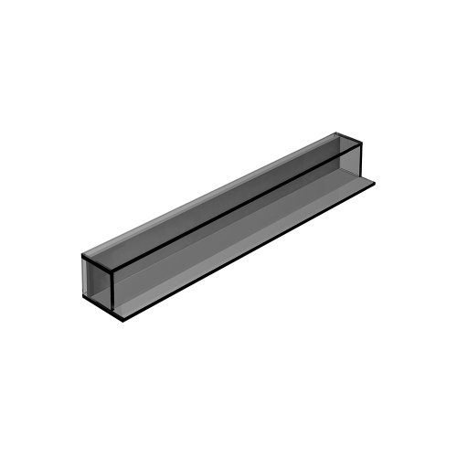 Pier Glass Box Shelf 70 - Black