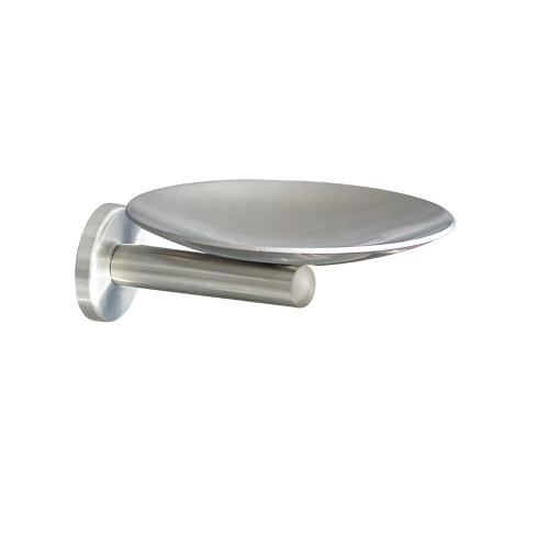 Urban Steel Metal Soap Dish - Brushed