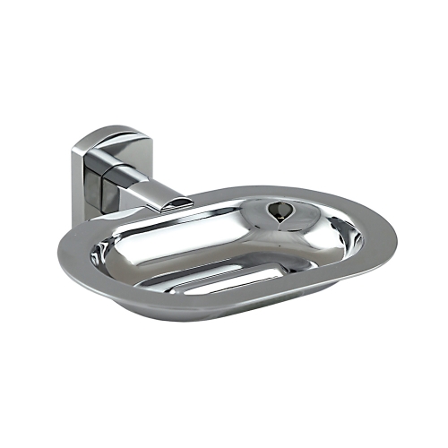 Edera Plus Metal Soap Dish - Chrome