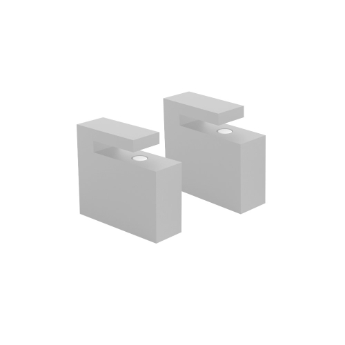 Hudson Shelf Brackets x2 - White