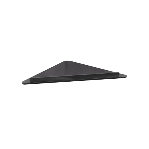 Hudson Corner Metal Shelf - Black