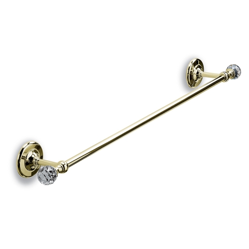 Oriental Crystal Towel Rail 60cm - Gold